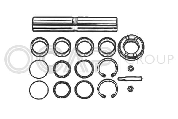 Opravná sada zvislého čapu nápravy OCAP