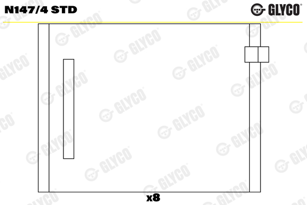 Camshaft Bearing GLYCO