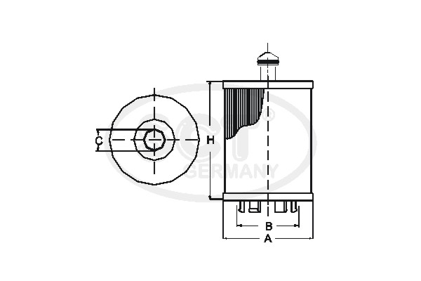 Vzduchový filter SCT - MANNOL