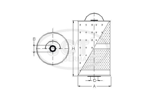 Olejový filter SCT - MANNOL