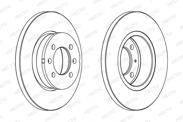 Brzdový kotúč NECTO