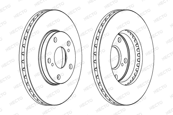 Brzdový kotúč NECTO
