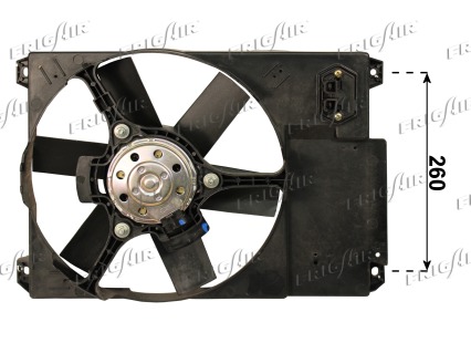 Ventilátor chladenia motora FRIGAIR