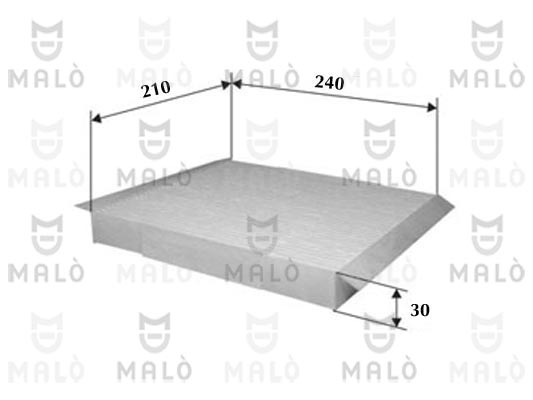 Filter vnútorného priestoru AKRON-MALÒ