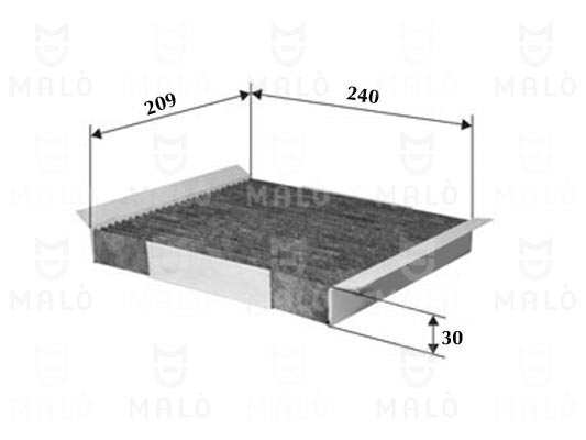 Filter vnútorného priestoru AKRON-MALÒ