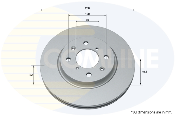 Brzdový kotúč COMLINE