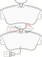 Sada brzdových platničiek kotúčovej brzdy COMLINE