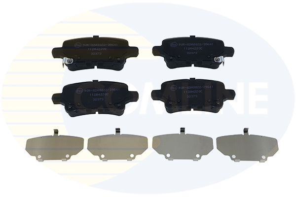 Sada brzdových platničiek kotúčovej brzdy COMLINE