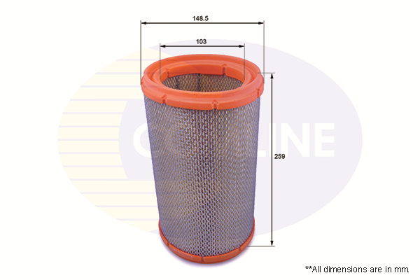 Vzduchový filter COMLINE