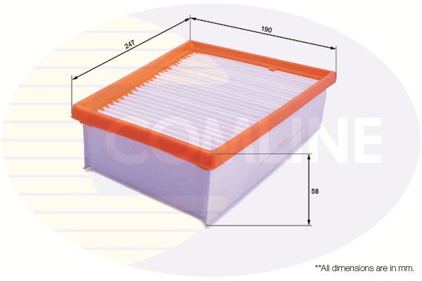 Vzduchový filter COMLINE