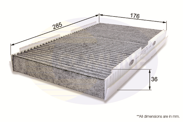 Filter vnútorného priestoru COMLINE
