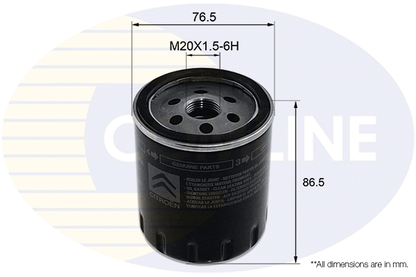 Olejový filter COMLINE
