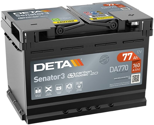 żtartovacia batéria DETA Technologies Transportation