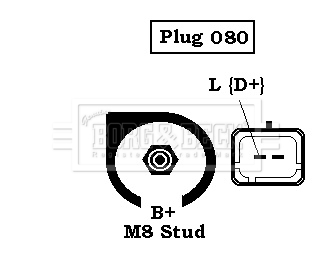 Alternátor BORG & BECK