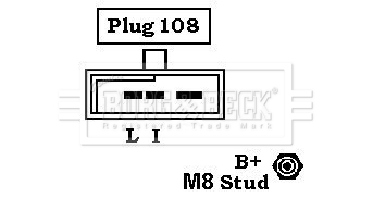 Alternátor BORG & BECK