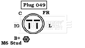 Alternátor BORG & BECK