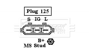 Alternátor BORG & BECK