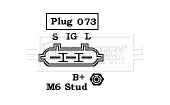 Alternátor BORG & BECK