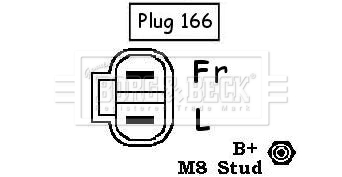 Alternátor BORG & BECK