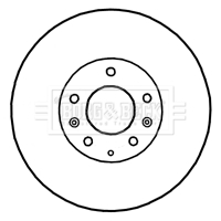 Brzdový kotúč BORG & BECK