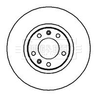 Brzdový kotúč BORG & BECK