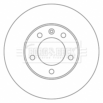 Brzdový kotúč BORG & BECK