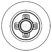 Brzdový kotúč BORG & BECK