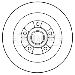 Brzdový kotúč BORG & BECK