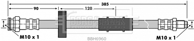 Brzdová hadica BORG & BECK