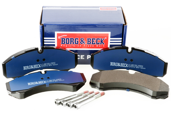 Sada brzdových platničiek kotúčovej brzdy BORG & BECK
