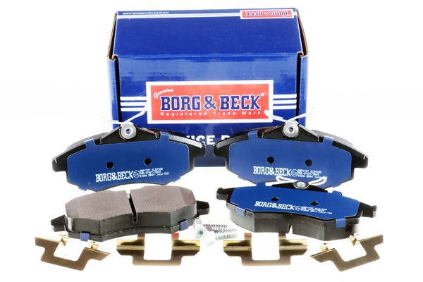 Sada brzdových platničiek kotúčovej brzdy BORG & BECK