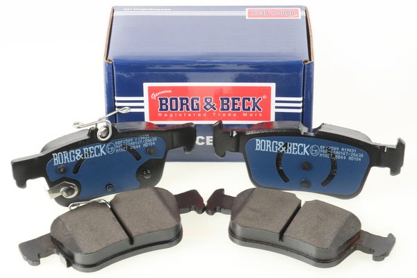 Sada brzdových platničiek kotúčovej brzdy BORG & BECK