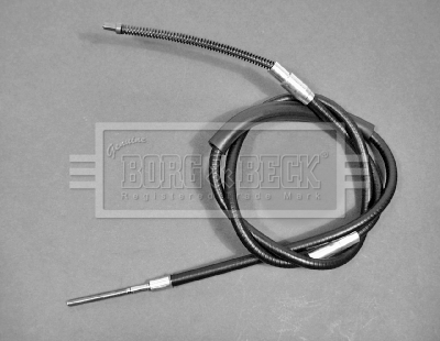Cable de accionamiento, freno de estacionamiento BORG & BECK