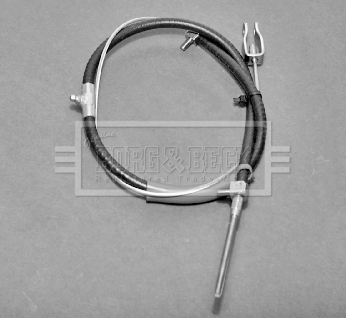 żażné lanko parkovacej brzdy BORG & BECK