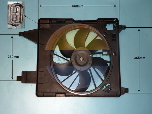 Elektromotor vetráka chladiča Auto Air Gloucester Ltd