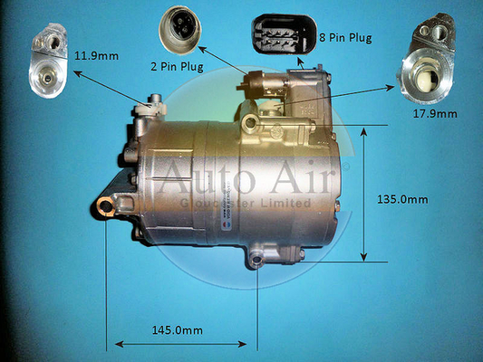 Kompresor klimatizácie Auto Air Gloucester Ltd