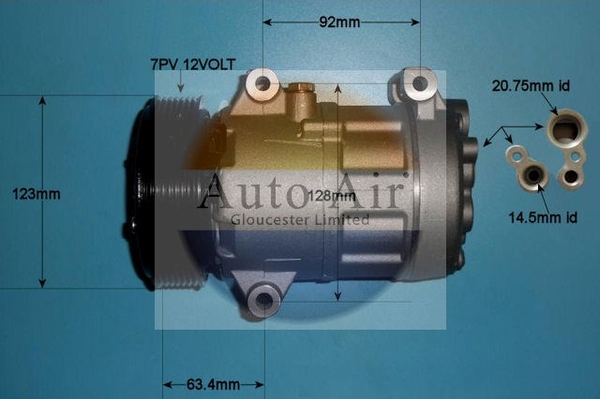 Kompresor klimatizácie Auto Air Gloucester Ltd