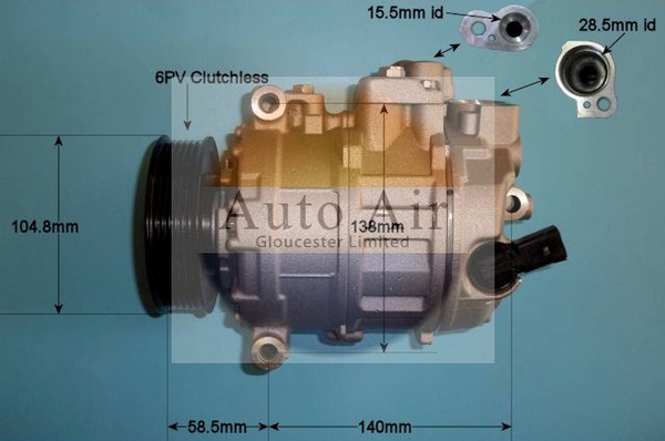 Kompresor klimatizácie Auto Air Gloucester Ltd