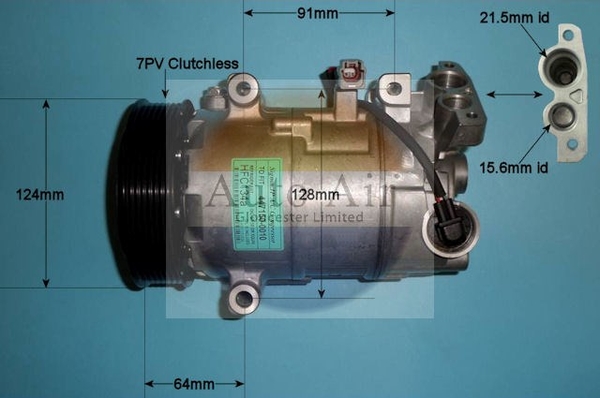 Kompresor klimatizácie Auto Air Gloucester Ltd