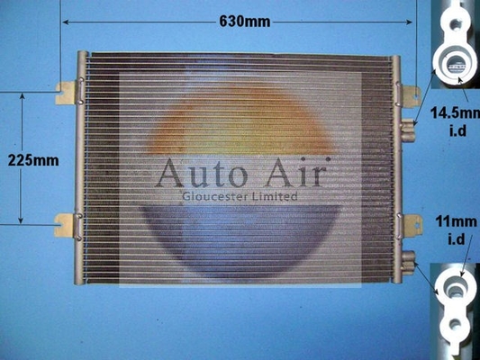Kondenzátor klimatizácie Auto Air Gloucester Ltd