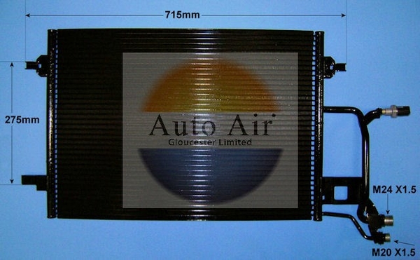 Kondenzátor klimatizácie Auto Air Gloucester Ltd