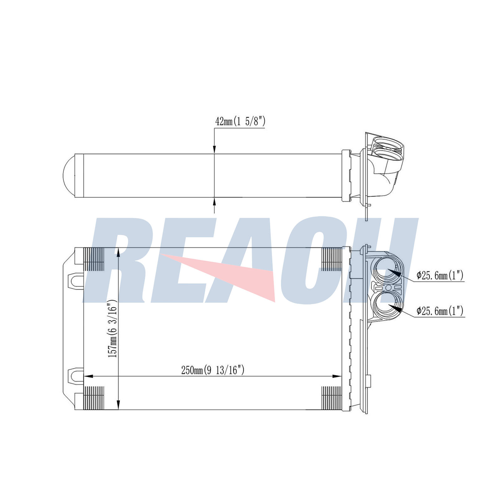 Výmenník tepla vnútorného kúrenia Shanghai Victory Auto Heat