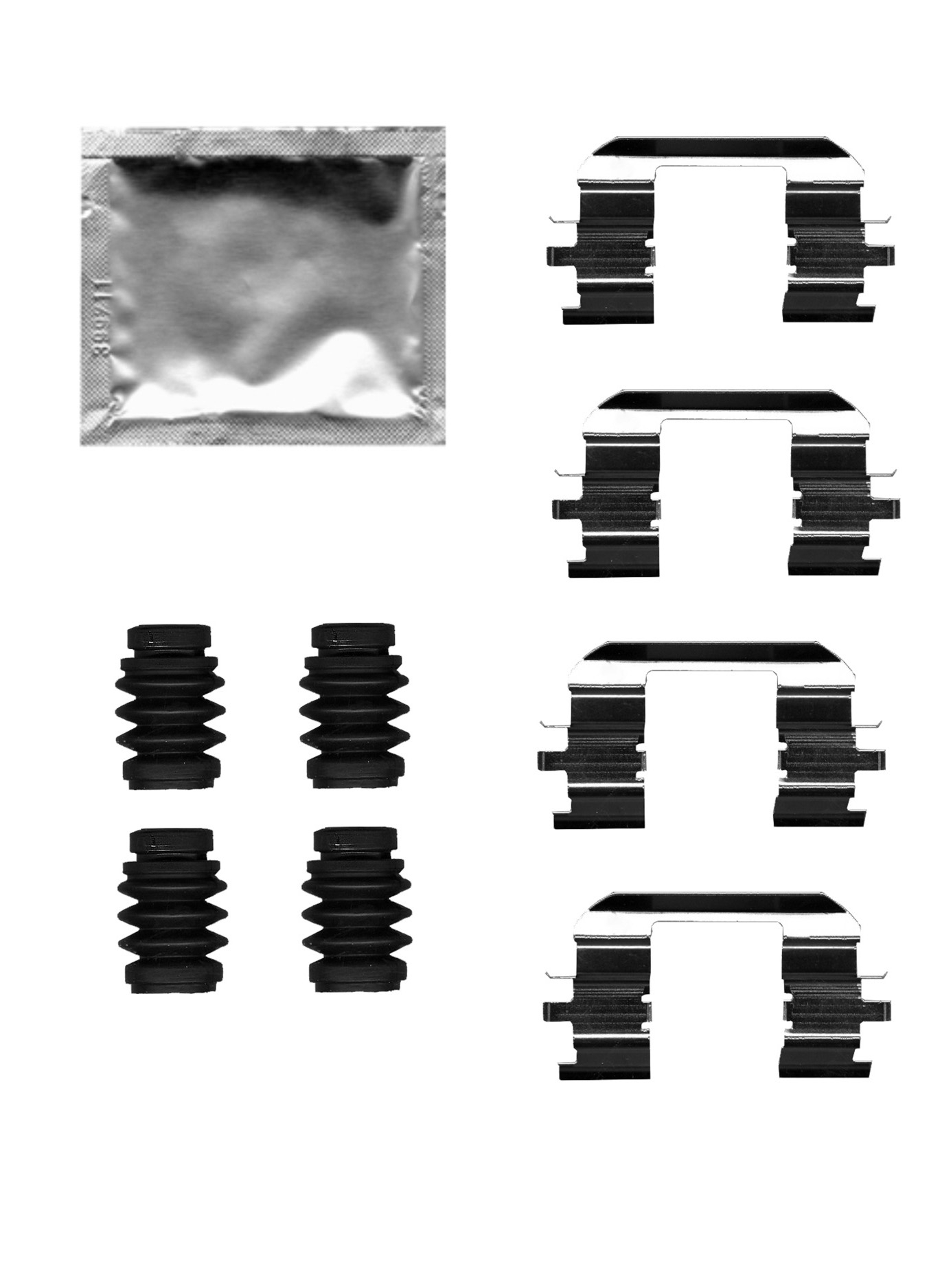 Sada príslużenstva oblożenia kotúčovej brzdy ELTA AUTOMOTIVE