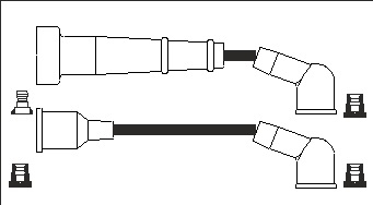 Sada zapaľovacích káblov ELTA AUTOMOTIVE