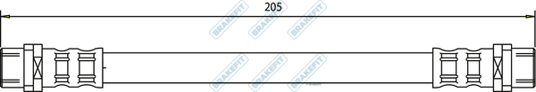 Brzdová hadica Apec Limited