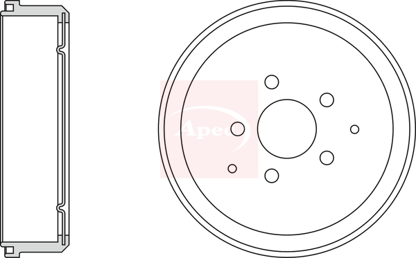 Brzdový bubon Apec Limited