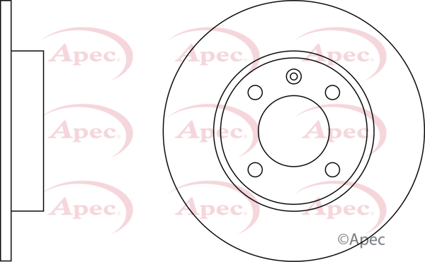 Brzdový kotúč Apec Limited