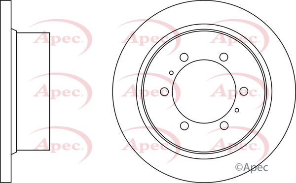 Brzdový kotúč Apec Limited