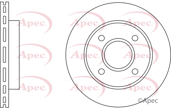 Brzdový kotúč Apec Limited