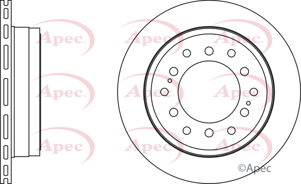 Brzdový kotúč Apec Limited